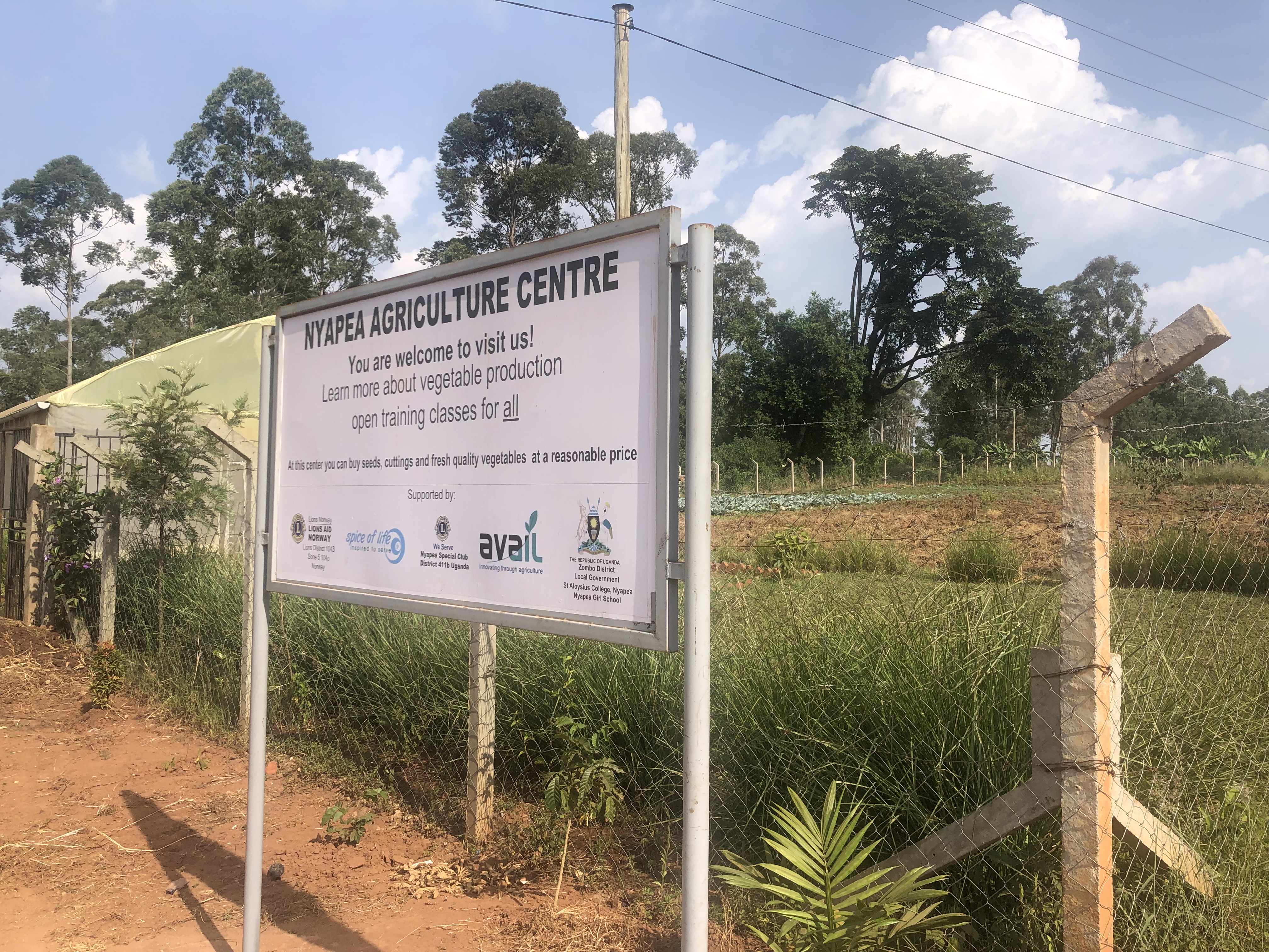 St Aloysius college Nyapea Agriculture Project (4 years)